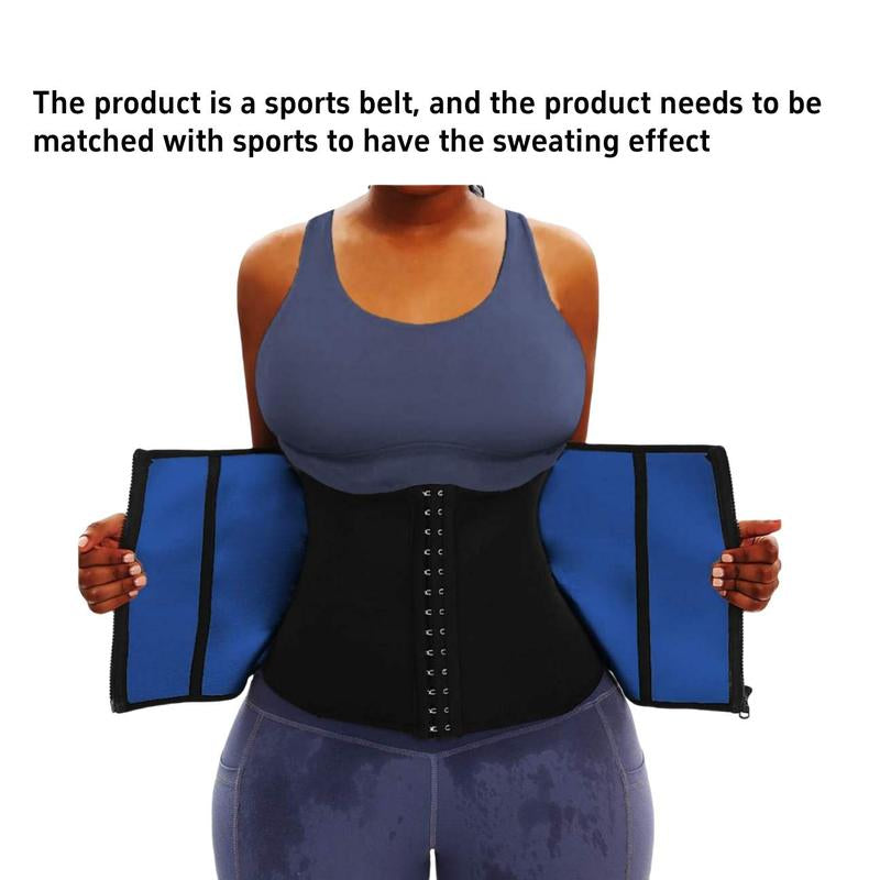 Sweat Fitness Belt, 1 Count Sweat Sauna Belt for Running Fitness Exercise