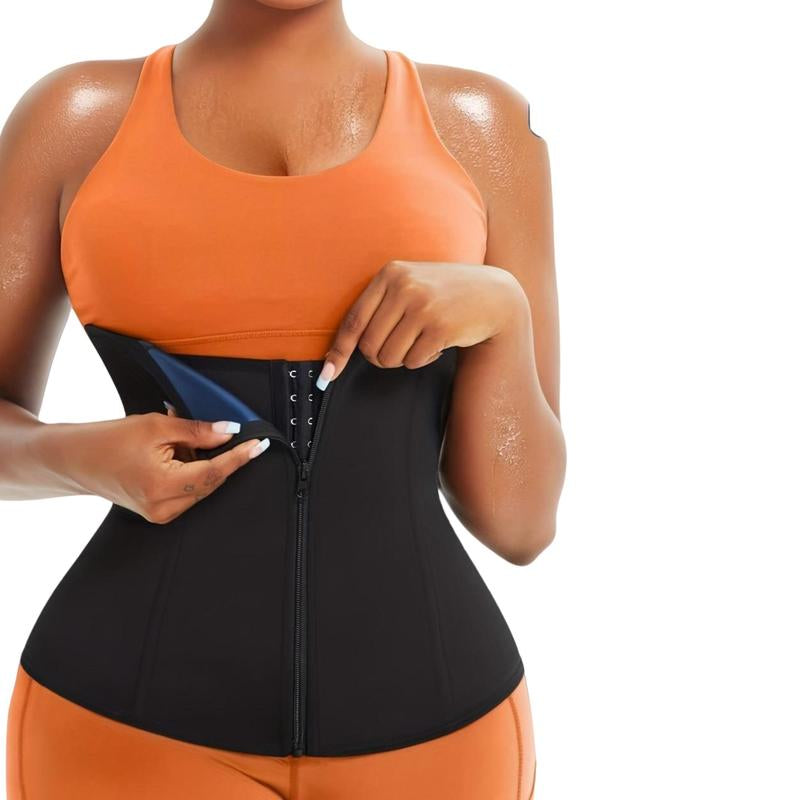 Sweat Fitness Belt, 1 Count Sweat Sauna Belt for Running Fitness Exercise