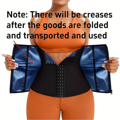 Sweat Fitness Belt, 1 Count Sweat Sauna Belt for Running Fitness Exercise