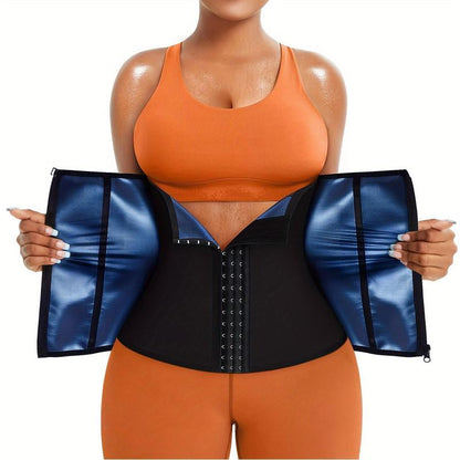 Sweat Fitness Belt, 1 Count Sweat Sauna Belt for Running Fitness Exercise