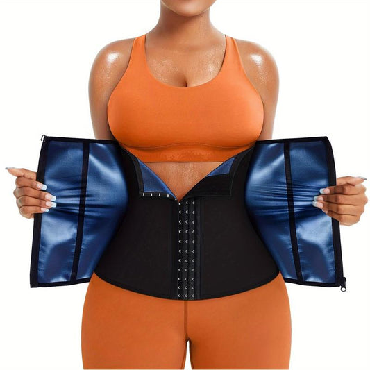 Sweat Fitness Belt, 1 Count Sweat Sauna Belt for Running Fitness Exercise